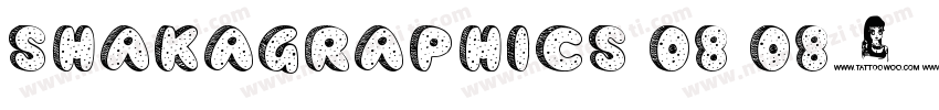 SHAKAGRAPHICS 08 08字体转换